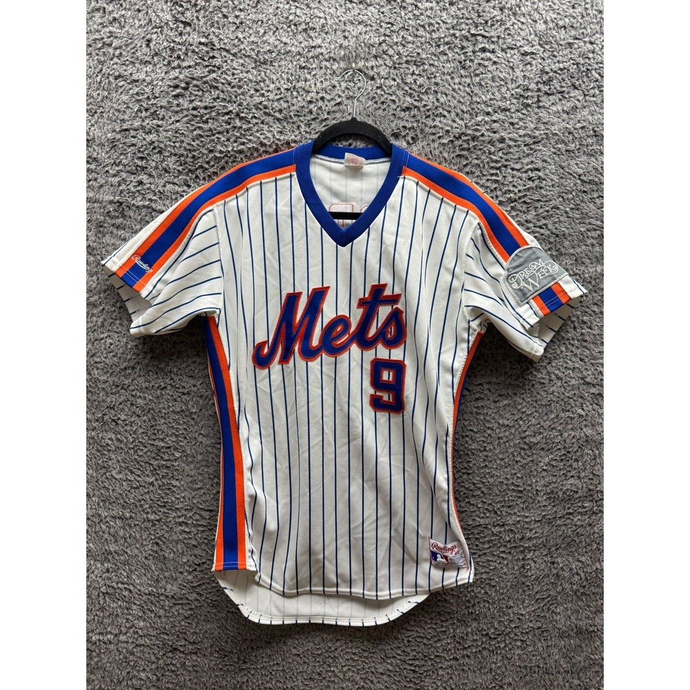 Rawlings Vintage New York Mets 90s Home Pinstripe Jersey Unisex Adult Size 40